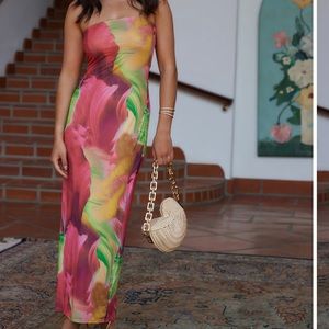 AVANI MULTI STRAPLESS MAXI DRESS